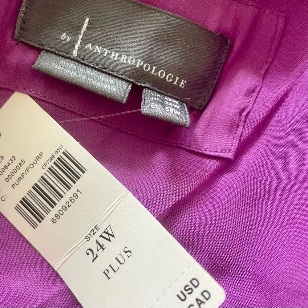 Anthropologie Vibrant Deep-V Mini Dress - Picture 10 of 10